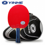 Yinhe 07B lauatennisereket 5, puidust lauatennisereket, elastne kumm ITTF-i heakskiidetud silmusega kiirr&uuml;nnakuga FL Grip