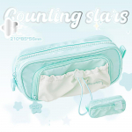 Armas ja armas pliiatsi&uuml;mbris lastele, t&uuml;drukutele Simplicity &uuml;hev&auml;rviline Kawaii pliiatsikott, suure mahutavusega kirjatarvete hoiukott, &otilde;pilane lilla