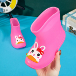 Uued laste vihmasaapad Korea multifilmi loomad beebide veejalatsid poistele pluss sametist soojad vihmasaapad t&uuml;drukutele 19-21