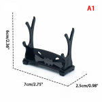 Puidust m&otilde;&otilde;ga statiivi kuvahoidik Samurai m&otilde;&otilde;k Katana Wakizashi Tanto noa v&otilde;lukepi tugiklamber A1