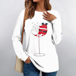 Naiste pikkade varrukatega s&auml;rgid, kampsunkaelusega &uuml;lisuured topid, vabaaja s&uuml;gisesed trendikad T-s&auml;rgid, taskutega pluusid, riided XXL