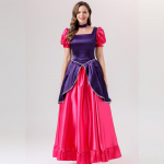 Ilu printsessi kleit Roosa Sinine Cosplay kost&uuml;&uuml;m Pikad kleidid Riietus Esinemispidu S&uuml;nnip&auml;ev Halloweeni j&otilde;ulukleit T&auml;iskasvanud naistele- XL