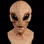 Alien lateks mask Halloweeniks - kuumalt m&uuml;&uuml;dav &otilde;uduspeakate.