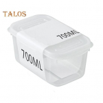 Toidu hoiukarbi temperatuurikindel, v&auml;rskelt s&auml;iliv, libisemiskindel Suurep&auml;rane k&uuml;lmik, toidu s&auml;ilituskonteiner igap&auml;evane eluiga 350ml valge