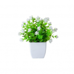 Simuleeritud bonsai realistlik v&otilde;ltsitud potitaimede kunstlik eukal&uuml;pti bonsai siseruumides v&auml;likaunistuseks t&auml;iskasvanutele m&otilde;eldud seksir&otilde;ivasteks valge