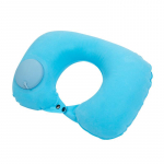 U-kujuline padi reisimiseks kaasaskantav press v&auml;ljas U-kujuline padi autoistme padi automaatne t&auml;ispuhutav taevasinine v&auml;rv