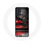 Coque Maniacase pour Samsung Galaxy A32 4G Formule 1 Sebastian Vettel Pilote automobile F1 Rouge