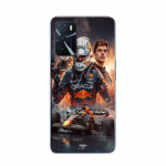 Coque Maniacase pour Oppo A16s Max Verstappen F1 art wallpaper