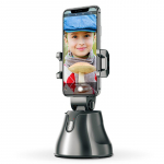 Smart Face Tracking Mobiiltelefoni Selfie Stick Intelligentne J&auml;lgige Gimbal 360 p&ouml;&ouml;rlemist telefoni vlogi reaalajas videosalvestus must