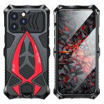 Titaanist soomusega metallkorpus iPhone 16 15 14 Pro MAX 13 12 15 Plus jaoks Alumiiniumisulamist p&otilde;rkeraam H&uuml;briid Tugev P&otilde;rutuskindel Kate For iPhone 14