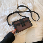 Karbi kott Vintage kohvi klapiga naiste crossbody-kotid Uued mitmek&uuml;lgsed &otilde;la-s&otilde;numikotid Mini v&auml;ikesed rahakotid T&uuml;drukute k&auml;ekotid