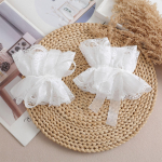 Puhas pits temperamendiga kolmem&otilde;&otilde;tmeline kaunistus Vale k&auml;tised valge