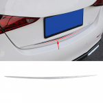 Mercedes Benz C-klassi W206 2024 2024 auto kujundamise v&auml;lisosade jaoks Paigaldage tagumine pagasiruumi tagaluugi viimistlus roostevabast terasest kroomkleebis