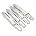 Honda Civic 2006-2011 8. p&otilde;lvkond s&uuml;sinikkiust v&auml;rvi modifitseerimine &uuml;mberehitus kroom ukselingi katte dekoratiivliist kaitsekleebis