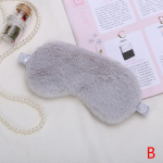 Sleeping Mask Sleeping Blindfold Soft Plush Eye Masks Cute Love Eye Cover L