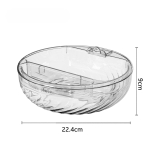 Elutuba Kodu Suupistete Asetus Taldrik Kahekihiline Puuviljade N&otilde;rutusn&otilde;u Puuviljakorv Meloniseemnete Murdmise T&ouml;&ouml;riist P&auml;hklite Taldrik