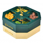 Multifunktsionaalsed kommikarbid, virnastatavad poolitatud PP loomingulised suupistetaldrikud k&ouml;&ouml;gi jaoks 3