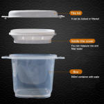 Mikrolaineahi riisipliit Multifunktsionaalne auruti supi keetmine Bento l&otilde;unakarp