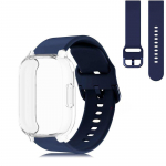 Kaitse&uuml;mbris + silikoonrihm Xiaomi Redmi Watch 5 Lite/5 Active t&auml;iskaaneekraaniga TPU Soft Shell ja hingav spordirihm Watch 5 Active