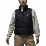 Jordan Moodne Lihtne Soe Seisukrae Vest Naiste Vestid Must Valge FV7150-010 S
