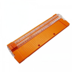 1 tk paberik&auml;&auml;rid l&otilde;ikur T&auml;ppis libisev paberil&otilde;ikur fotokaardi k&auml;sit&ouml;&ouml; l&otilde;ikepadja joonlaud giljotiinikunsti v&auml;ljal&otilde;igete t&ouml;&ouml;riist oranž