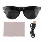 Nutikad Bluetoothi ​​p&auml;ikeseprillid, puutejuhtimine k&otilde;lari ja mikrofoniga Naistele m&otilde;eldud juhtmevabad UV-prillid