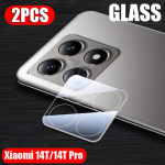2 tk HD selge kaamera objektiivikaitse karastatud klaasist Xiaomi 14T / 14T Pro / 14 Pro Ultra HD selge objektiivi klaaskile XiaoMi 14 Ultra puhas
