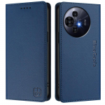 Luksuslik nahast &uuml;mbris TCL 50 Pro NxtPaper/40XL/30T jaoks (T603DL)/50 XL/TCL 501 RFID-blokeerimiskaardi pesad Magnetiline t&otilde;mbealus P&otilde;rutuskindel klappkate TCL 50 XE NxtPaper 5G