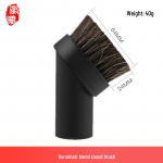 Universaalne 32mm &uuml;mmargune harjapea, &uuml;hilduv Philipsi ja Midea tolmuimejatega Horsehair blend round brush
