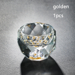 YWDL 50 ml Teemantl&otilde;ikav kristallvedelik klaasid Vodka Shot Klaas Veiniklaasid Viskiklaas Kange alkohol Sake Soju Brandy Teetass kuldne