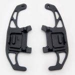 2X Auto Rooli K&auml;iguvahetuslabad Pikendatud VW GOLF GTI R GTD GTE MK7 7 POLO GTI Scirocco jaoks 2014 2015 16 17 18 2019 must