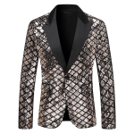 Meeste Euroopa suurus Teemantlit&auml;piline Jakk-pintsak S&uuml;gis-Talviseks S&uuml;ndmuseks (Mudel: ZT-X45) M