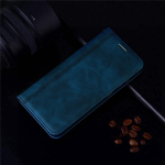 Luksuslik Nahast Klapp-Rahakott Vutlar Motorola Moto G14 G54 G55 5G G34 G13 G53 G35 G23 G24 G82 G05 G15 E15 Edge 30 40 50 60 Fusion Raamatukujuline Vasakpoolne Kaas Moto Edge 30 Neo sinine