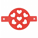 1 tk mittekleepuvad pannkoogivalmistamisvormid, silikoonist munakeetja, korduvkasutatavad praemunavormija omletivormid k&ouml;&ouml;gi k&uuml;psetustarvikute jaoks