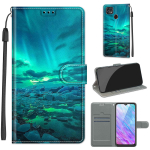 Luksuslik v&auml;rvitud nahast &uuml;mbris ZTE Blade 20 Smart Wallet Book Style kaitse&uuml;mbrisele ZTE Blade A71 A51 A31 A5 jaoks(2020) ZTE Blade 20 Smart