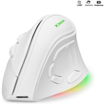 JOMAA-Traadita AI-hiir, 2.4G, Bluetooth, H&auml;&auml;lesalvestus, Kunstlik intelligentsus, 1600DPI, USB, K&otilde;netuvastus, Otsing valge