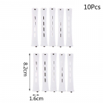 6/10 tk. Juuksepakivardad Juuste lokirullid Perminguvardad Koolutajad k&uuml;lmalainevardad 0.7CM/10Pcs