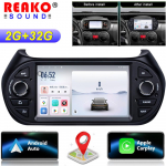 Android-auto raadio Fiat Fiorino jaoks Auto multimeediapleier Navigatsioon Stereo GPS 4G Carplay Autoradio DSP IPS 4 core 2GB+32GB carplay