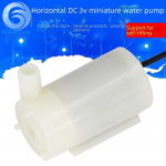 Mini vaikne mikrosukeldatav veepump alalisvoolu 3&ndash;5 V jaoks, USB-toide, vesijahutus ja mobiiltelefoni laadimine Water pipe 1 meter