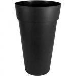 Vase Rond XXL &Oslash; 48 cm - EDA - Toscane - &Oslash; 48 x H 80 cm - 90 L - Gris Anthracite