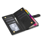 2-&uuml;hes multifunktsionaalne kahekihiline rahakoti&uuml;mbris iPhone'ile Samsung Google Xiaomi 7 kaardipesad + lukuga m&uuml;nditasku koos randmepaelaga + tugijalg Redmi Note 12S 4G