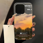 Mobiiltelefoni&uuml;mbrised iPhone 11 13 15 Pro Max 12 14 Pro Max &uuml;mbrisele iPhone 16 15 Plus 13 Pro 12 j&auml;&auml;tunud tekstuuriga maalitud koomiksililled iPhone 11 valge