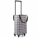 Kokkupandav Oxfordi riidest teleskoopk&auml;ru ostukott Kodumajapidamisk&auml;ru ratastega ostuk&auml;ru