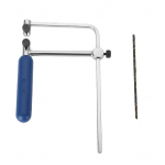 Adjustable Cutting Tool U shaped Saw Frame With 6 Spiral Saw Blades ASB400