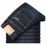 Meeste elastsed slim fit klassikalised nelja hooaja teksad 30 (2'3") 120 lbs