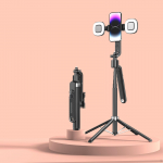 Telefoni statiiv automaatne n&auml;oj&auml;lgimine, tuledega, pikendatav praktiline laetav karkass