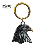 K&auml;sitsi valmistatud Kotka Kell Metallist Kotka Pea Mootorratta Kell Riputatav Kotka Kell Mootorratta V&otilde;tmehoidja v&otilde;i Seljakoti Kaunistus pronksi/kohv