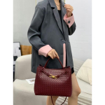 Vibu Riistvara Kott Moodne Naiste Punutud K&auml;ekott &Uuml;he&otilde;laline Crossbody Kott 25*9*19