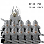 Keskaegsed Elfi Rohani s&otilde;durid Kaardiv&auml;gi lotr Tegevusfiguurid Mini Klotsid Nukk Kokkupandavad Ehitusklotsid MOC DIY M&auml;nguasjad lapse kingituseks