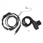 U94 PTT ja K&otilde;rikontrolliga Peakomplekt M&uuml;rasummutus Walkie Talkie Peakomplekt PTT-ga YAESU VX 1R jaoks